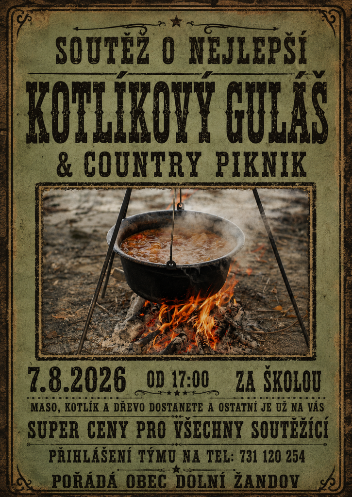 Soutěž o&nbsp;nejlepší kotlíkový guláš