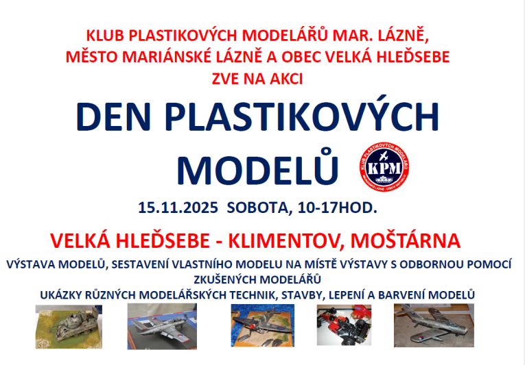 Den plastikových modelů
