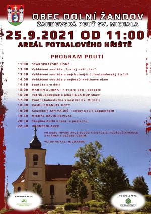 Obec Dolní Žandov - Pouť sv. Michala 25.9.2021
