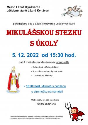 Mikulášská stezka s úkoly 5. 12. 2022 1