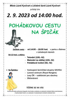 Pohádková cesta na Špičák 2. 9. 2023 1