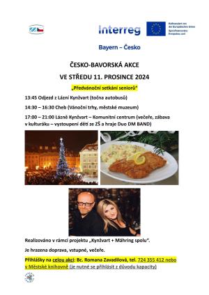 Předvánoční setkání seniorů a výlet do Chebu 11. 12. 2024 1